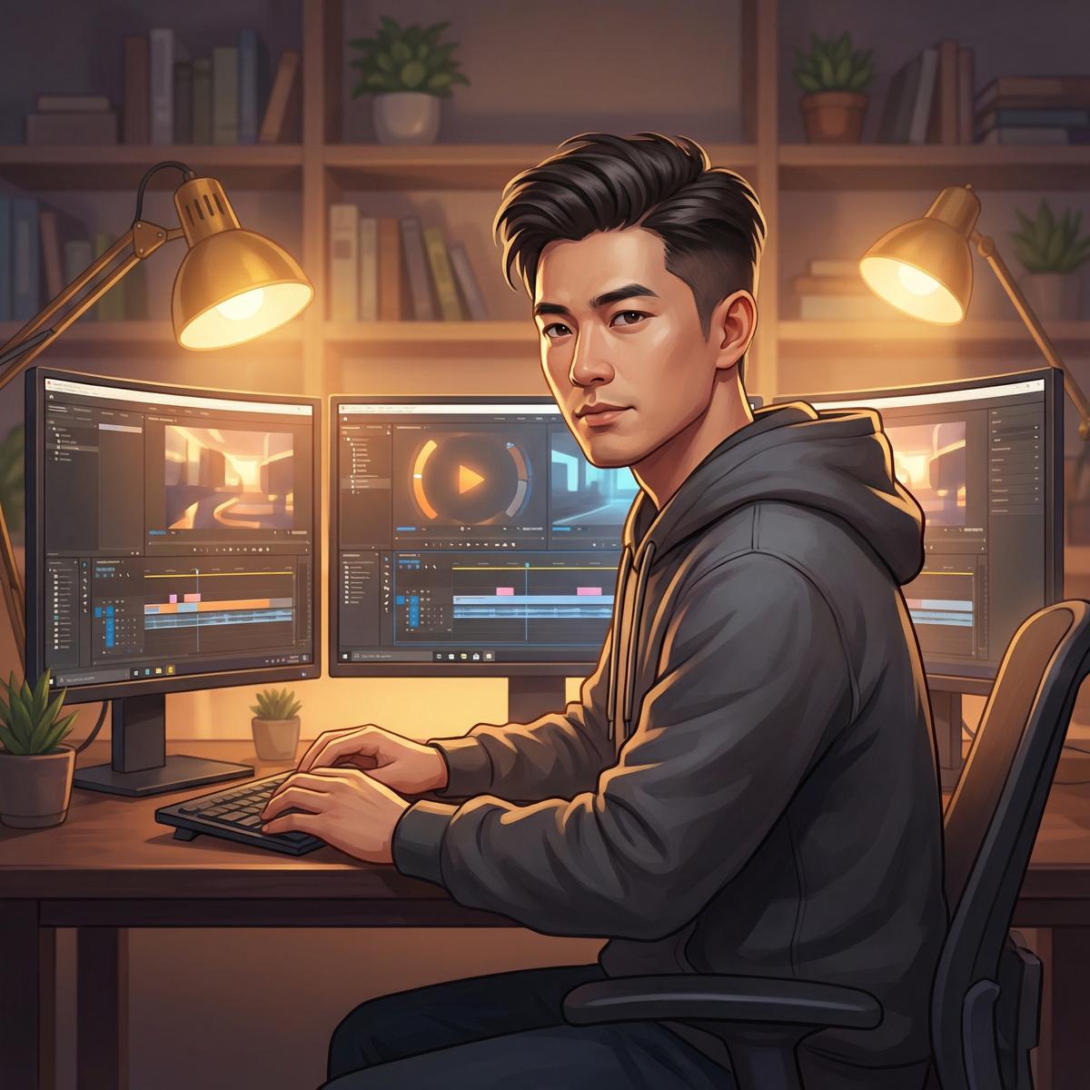 幼女漫画视频剪辑总监赵明轩